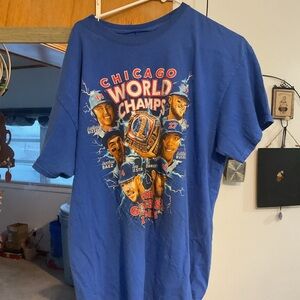 Chicago World Champs Blue T-Shirt